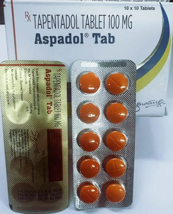 TEPENTADOL ASPADOL 100MG